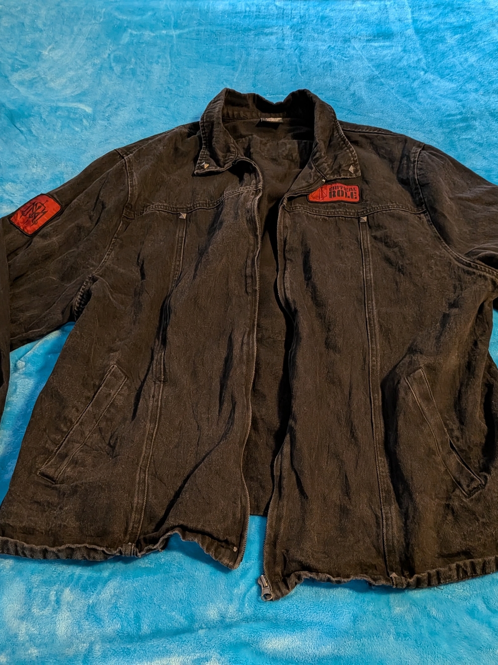 Critical Role Mighty Nein Denim Jacket Blue Jean Jacket Geek Nerd Fandom Cosplay